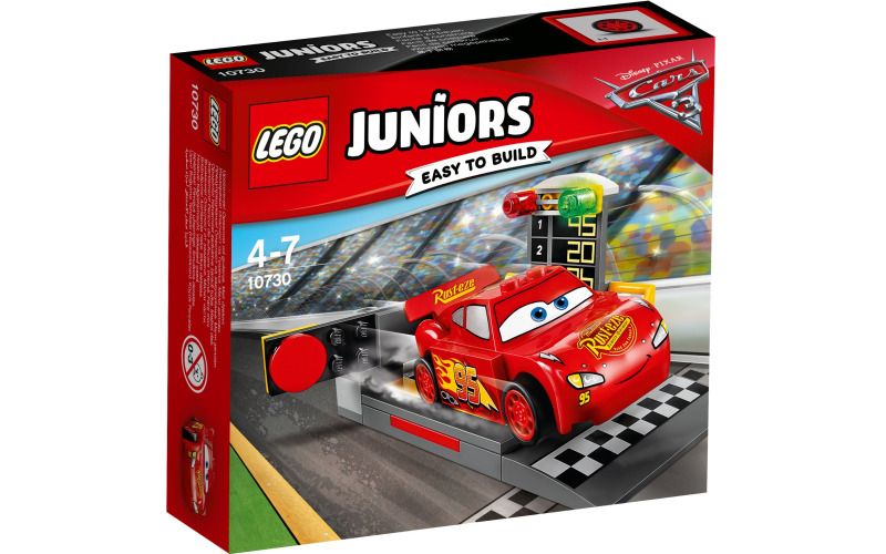 LEGO Juniors 10730 Vystřelovač Bleska McQueen