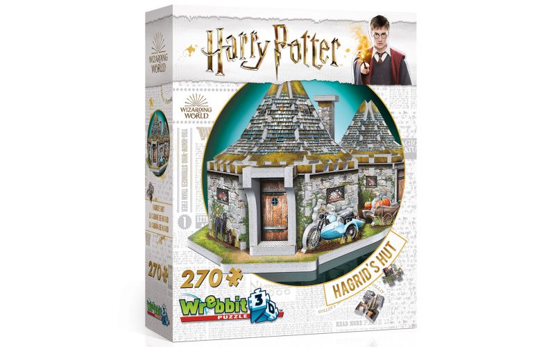 3D puzzle Harry Potter - Hagridův dům 270 ks