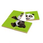 Bino Puzzle barevné Krtek a Panda