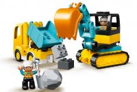 LEGO Duplo 10931 Náklaďák a pásový bagr