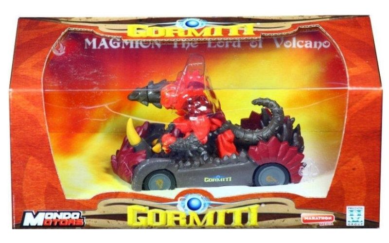 Gormiti-Auto s figurkou 1:24 The Lord of Volcano 1:24