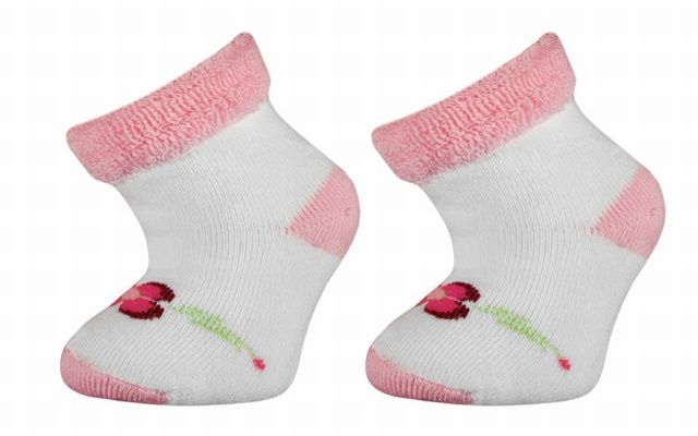 Kojenecké termo ponožky Anička - růžové