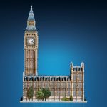 3D puzzle Big Ben a Westminsterský palác 890 dílků