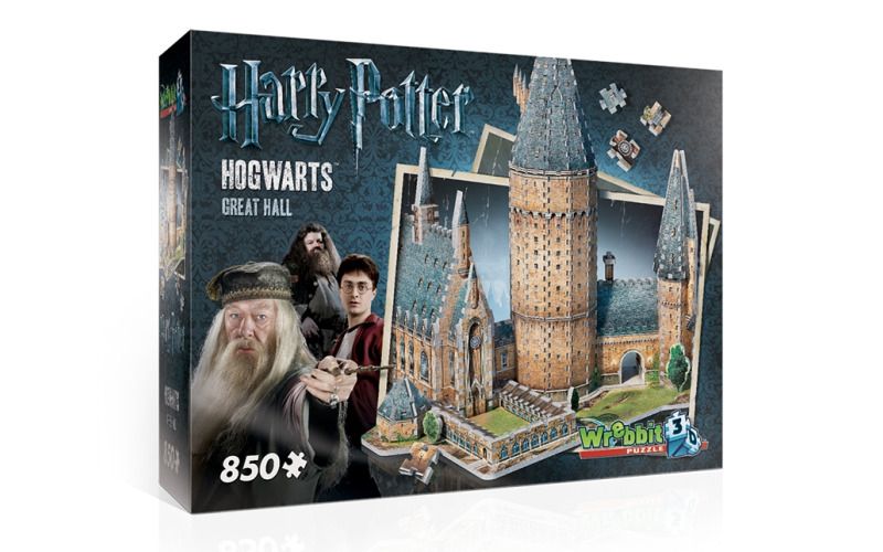 Wrebbit 3D puzzle Harry Potter Bradavice Velká síň 850 dílků