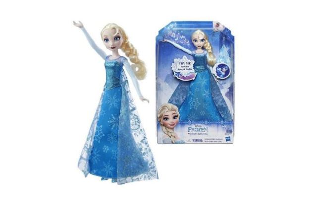 Disney zpívající Elsa