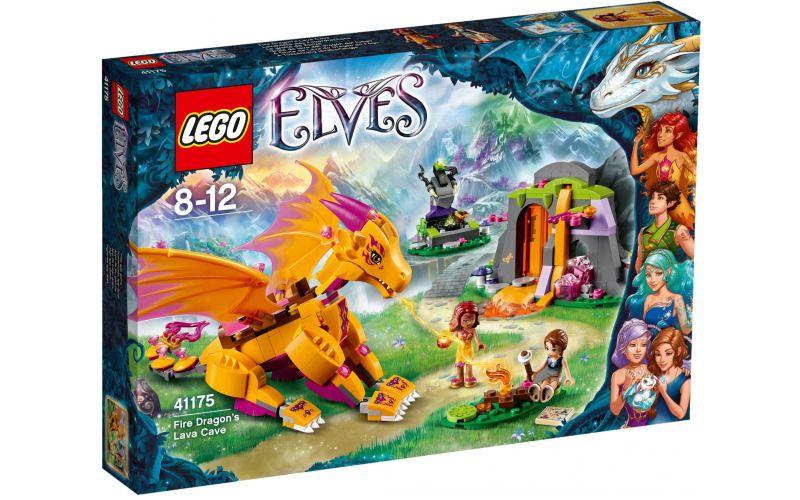 Lego Elves 41175 Lávová jeskyně ohnivého draka