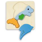 Puzzle pro nejmenší - delfín