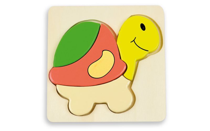 Puzzle pro nejmenší - želva