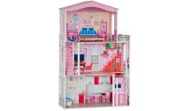 Domeček - velký, 7ks nábytku, pro panenky typu Barbie