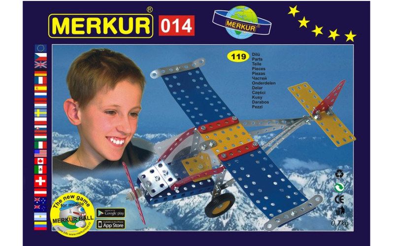 Stavebnice MERKUR - Letadlo M014